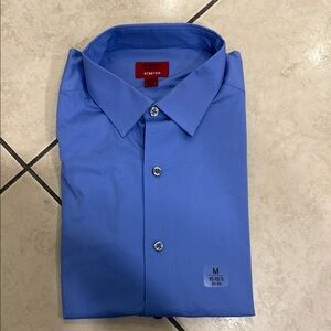 Alfani Men's Blue Dress Shirt
